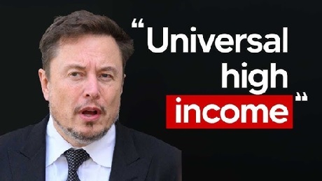 Elon Musk - Universal income?